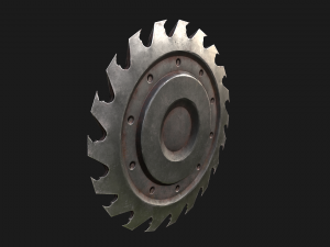Circular Saw 3D 模型
