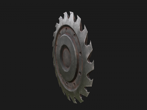 Circular Saw 3D 模型