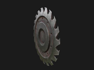 Circular Saw 3D Model