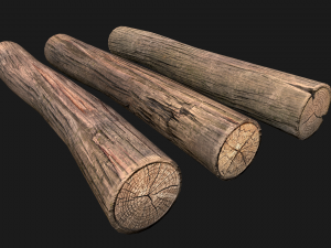 Firewood Logs Model 3D