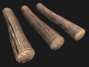 Firewood Logs Model 3D