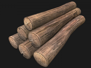 Firewood Logs Model 3D