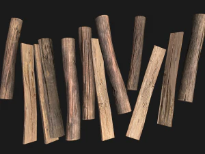 Sawmill Mechanism with Storage 3D Model