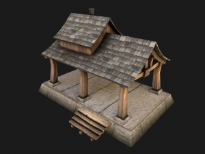 Medieval Storage 3D Model