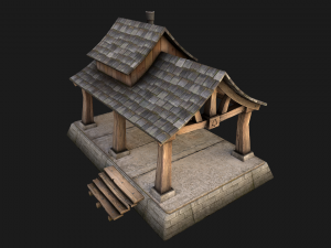 Medieval Storage 3D Model