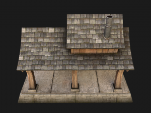 Medieval Storage 3D Model