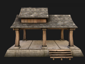 Medieval Storage 3D Model