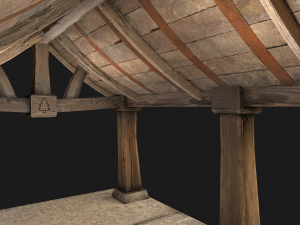 Medieval Storage 3D Model
