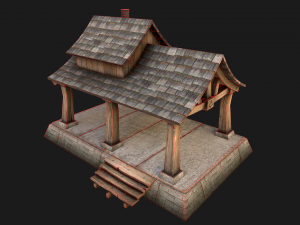 Medieval Storage 3D Model