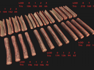 Sawmill and Warehouse 3D Model
