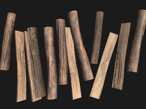 Sawmill and Warehouse 3D Model
