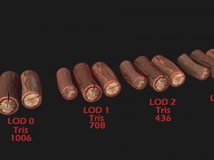 Sawmill and Lumberjack Set 3D Модель