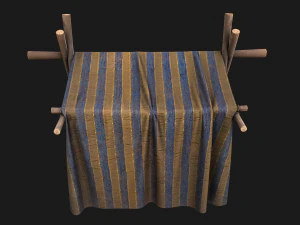 Fair Tent Market 3D Model