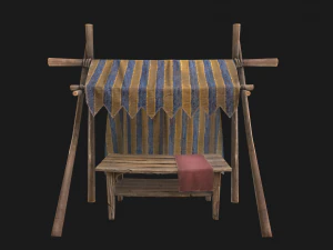 Fair Tent Market 3D Model