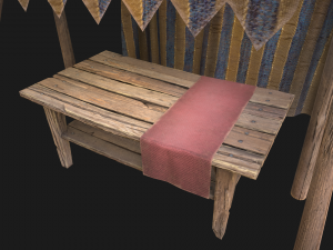Fair Tent Market 3D Модель
