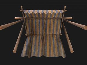 Fair Tent Market 3D Модель