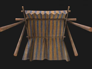 Fair Tent Market 3D Model