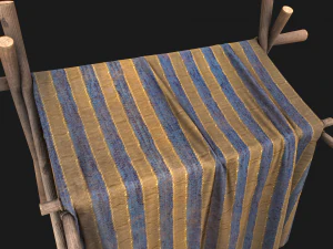 Fair Tent Market 3D Model