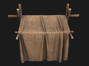 Street Stall 3D Model