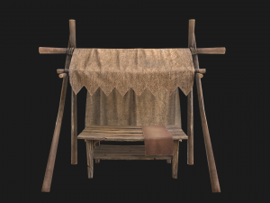 Street Stall 3D 모델