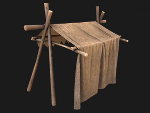 Street Stall 3D Model