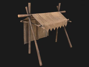 Street Stall 3D Model