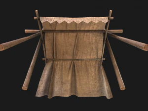 Street Stall 3D Model