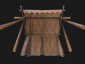 Market Stand 3D 模型