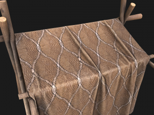 Market Stand 3D 模型