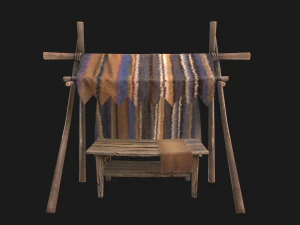 Market Stand 3D Model