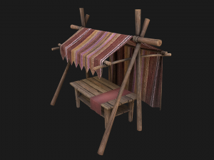 Market Tent 3D Модель