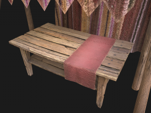Market Tent 3D Модель