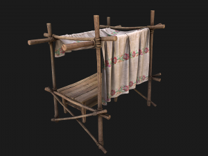 Market Stalls Ornament Tent Modello 3D