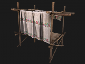 Market Stalls Ornament Tent Modello 3D