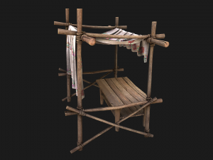 Market Stalls Ornament Tent Modello 3D