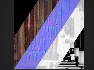 Market Stall Purple Tent 3D-Modell