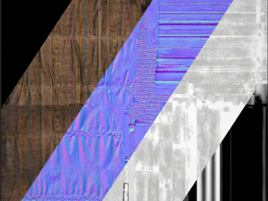 Stalls Street Brown Modèle 3D