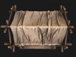 Stall Cotton 3D Model