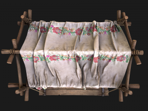 Market Stalls Ornament Tent Model 3D