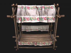 Market Stalls Ornament Tent Model 3D