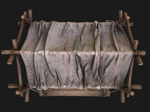 Market Tent White 3D Model
