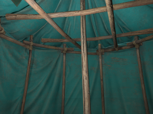 Cylindrical Tent Market Stalls 3Dモデル