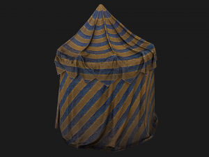 Medieval Circus Tent Market Stall Modèle 3D