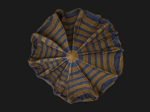 Medieval Circus Tent Market Stall 3D Model