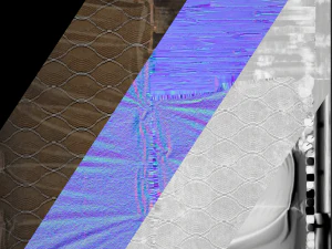 Cylindrical Tent Market Stall Old 3D Model