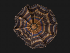 Cylindrical Nomad Tent Market Stall 3D Модель