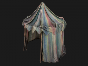 Medieval Circus Tent Market Stall 3D Модель