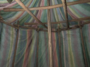 Medieval Circus Tent Market Stall 3D Model