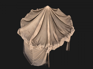 Cotton Tent Market Stalls 3D 모델