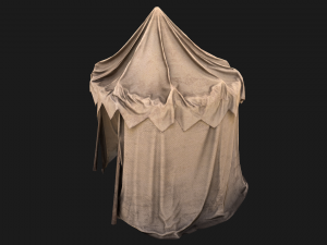 Cotton Tent Market Stalls 3D 모델